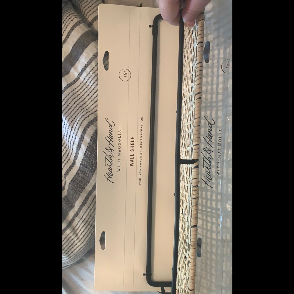 2 Hearth & Hand wall shelves. Brand new!